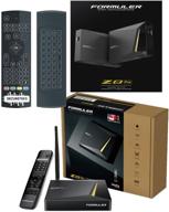 📺 ultimate 4k uhd android ott media streamer + bonus secureteks mx3 airmouse keyboard with backlit - new advance z8 pro 2021 box incorporating ir learning remote logo