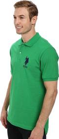 img 2 attached to 👕 Pristine Perfection: U S Polo Assn Solid Pique Polo – Iconic Style Redefined