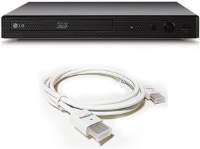 img 1 attached to 📀 LG Все 3D регионы свободный Blu Ray плеер - Мультизональное воспроизведение A B C, WiFi, 110-240 Вольт - В комплекте бесплатный кабель HDMI длиной 6 футов