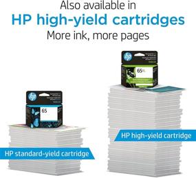 img 2 attached to 🖨️ HP 65 Black/Tri-color Ink Cartridges (2-pack) for HP AMP 100 Series, HP DeskJet 2600, 3700 Series, HP ENVY 5000 Series, Compatible with Instant Ink, T0A36AN