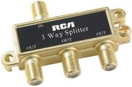 enhance your audio connections with the rca vh48 splitters 3 way logo