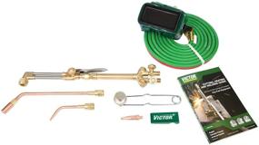 img 1 attached to 🔥 Victor CA1350 100FC Torch Kit - 4-MFA-1, 0-W-1 Brazing, 0-3-101 Tips, 12.5 ft Hose