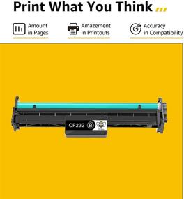 img 3 attached to 🖨️ CMYBabee Compatible HP 32A CF232A Drum Unit Replacement for HP Pro M203dw, M148dw, M227fdw, M118dw, M148fdw, M227fdn Printer - Black (1 Pack)