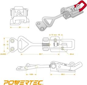 img 2 attached to 🔨 Enhancing Your Woodworking Projects: POWERTEC 20333 Pull Action Toggle Capacity Unleashed!