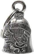 🏍️ live to ride, ride to live: road gremlin guardian bell for bikers with hanger logo