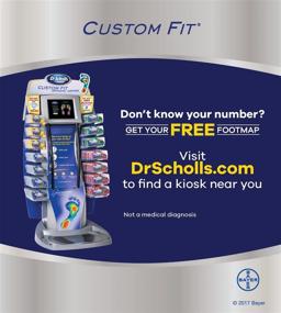 img 3 attached to 👟 Enhance Foot Comfort with Dr. Scholl’s CFO Custom Fit Orthotics CF440, 2-Pair! Discover Your Ideal Custom Fit Number by Visiting our Advanced Footmapping Technology Kiosk!