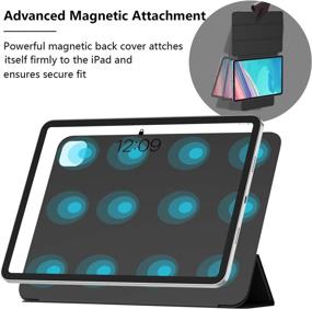 img 1 attached to 🖥️ ZryXal iPad Pro 11 Inch Case 2021(3rd Generation) | Magnetic Smart Cover | Auto Sleep/Wake | Black