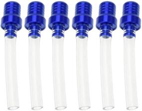 img 3 attached to 6 Pcs Fuel Petrol Tank Cap Breather Pipe Hose Valve Vent Breather Tube Pipe For YAMAHA YZ85 YZ125 YZ250 YZ250F 50Cc 110Cc 125Cc Lifan YX BSE Kayo Pit Dirt Bike KLX CRF CR XR RM YZF Blue