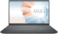 msi modern 14 professional laptop computers & tablets logo