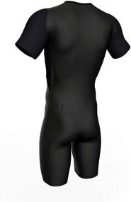img 2 attached to Sparx Compression Triathlon Chamois Skinsuit Sports & Fitness