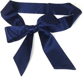 img 1 attached to 💍 Exquisite Bridal Satin Ribbon Dress: A Must-Have for Wedding Accessory Lovers