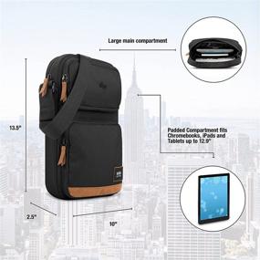 img 3 attached to Solo Ludlow Universal Tablet Sling Tablet Accessories in Bags, Cases & Sleeves