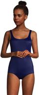 👙 lands end chlorine resistant swimsuit: women's clothing, swimsuits & cover ups for long-lasting performance logo