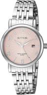 sutton armitron 1019pksv function silver tone logo