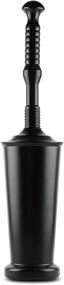 img 3 attached to 🚽 Highly Efficient Master Plunger MP1600-TB 1.6 Gallon Low Flush Toilet Plunger Featuring Funnel Nose Design, Complete with Tall Bucket - Enhanced in Sleek Black Shade