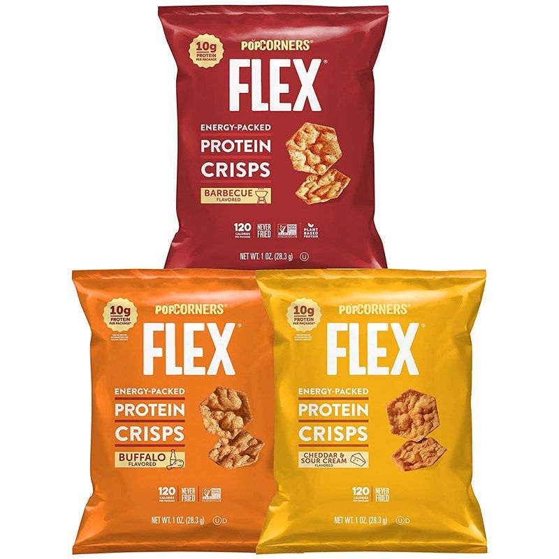 popcorners protein chips variety flavor 로고