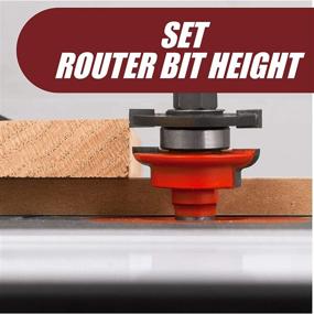 img 1 attached to 🔪 Fulton Rail Guide Coping Sled PRO: Achieve Precise End Grain Profile Cuts for Cabinet Door and Drawer Fronts