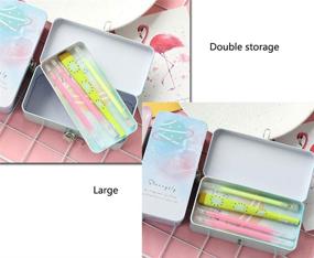 img 1 attached to Fitlyiee Rectangle Double Capacity Storage Organization, Storage & Transport