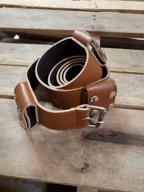 🗡 hyrule zelda leather belt with link sword design - adjustable size logo