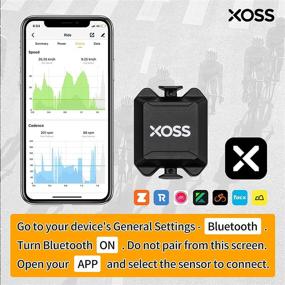 img 1 attached to 🚲 XOSS Bike Cadence and Speed Sensor: Wireless ANT+ Bluetooth 4.0 Speedometer & Cycle Computer