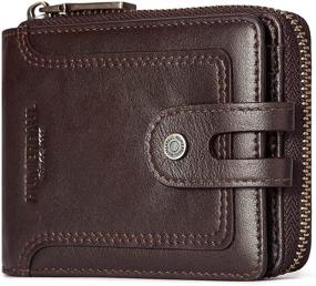 img 4 attached to 👝 Optimized Genuine Leather Wallet with Amplified Storage Capacity