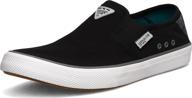 👞 columbia men's slack black steel: durable & stylish outdoor footwear logo