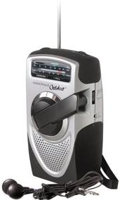 img 1 attached to 🔋 Enhanced Innovage Battery-Free Crank Radio for Emergency, Outdoor AM/FM Broadcasting