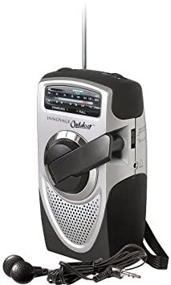 img 2 attached to 🔋 Enhanced Innovage Battery-Free Crank Radio for Emergency, Outdoor AM/FM Broadcasting