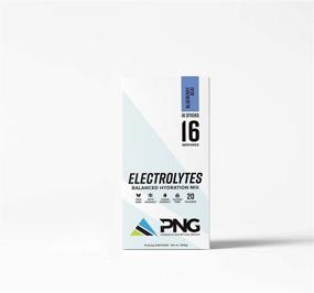 img 3 attached to 🍇 Pinnacle Nutrition Group Electrolyte Single Serving Sticks - Balanced Hydration Drink Mix, Blueberry Acai Flavor, 16 Count (Blueberry Acai)