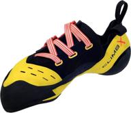 climb apex climbing shoe yellow logo