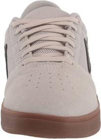 img 3 attached to Lakai Brighton Skate White Suede Men's Shoes for Athletic