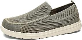 img 4 attached to Breathable and Lightweight Comfortable Men's Shoes by Bruno Marc
