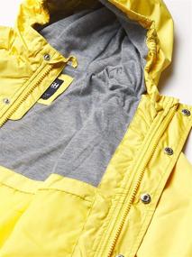 img 1 attached to 🧥 Optimal Rain Jacket Rainslicker Raincoat in Yellow - Boys' Clothing at Jackets & Coats