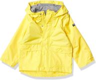 🧥 optimal rain jacket rainslicker raincoat in yellow - boys' clothing at jackets & coats logo