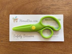 img 3 attached to ✂️ 5-Inch Green Child Safety Scissors