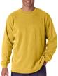 comfort colors garment dyed long sleeve c6014 men's clothing and t-shirts & tanks logo