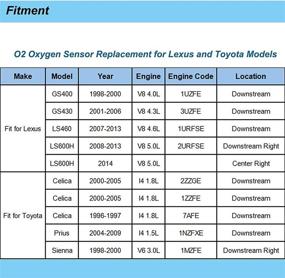 img 2 attached to Датчик кислорода после катализатора для Toyota 2004-2009 годов.