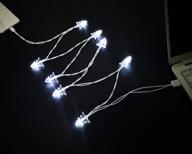 50-inch christmas shaped charger compatible with various devices logo