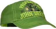 baseball cap for boys featuring john deere brand logo