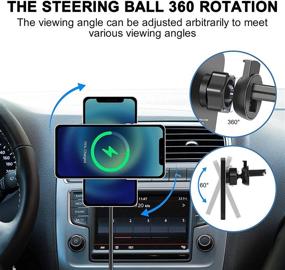 img 3 attached to Magnetic Wireless Auto Alignment Rotation Compatible