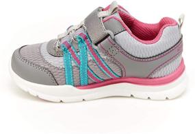 img 1 attached to Stride Rite Toddler Athletic Sneaker Girls' Shoes and Athletic