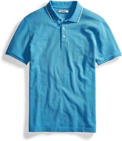 img 1 attached to Versatile Goodthreads Short Sleeve Washed Pique 👕 Shirt for Men: Perfect Addition to Your Wardrobe