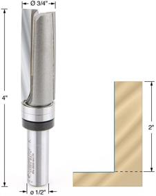 img 3 attached to 🔧 Amana Tool 45364 Template 2 Flute: Precision and Efficiency in Woodworking
