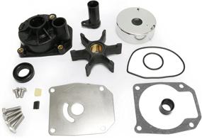 img 4 attached to 🚤 Createshao Outboard Water Pump Kit for Johnson Evinrude Boat Engine 432955 - Enhances Performance of 65/70/75 HP OMC Engines