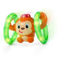 🐵 ползун и светящаяся обезьяна: захватывающая игрушка для малышей с светом и звуками для детей от 6 месяцев+ логотип