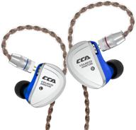 🎧 hifi cca c16 iem earphones/headphones with 8 balanced armature units - premium sound custom-made for audiophiles & musicians (no mic) logo