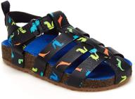 👟 stylish olive boys' shoes: explore the trendy carters boys tatum sandal! logo