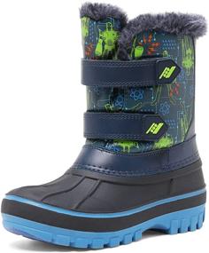 img 4 attached to 👞 DREAM PAIRS Little Ducko Winter Boys' Boots: Ultimate Style and Comfort for Young Explorers