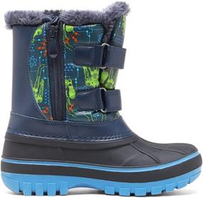 img 2 attached to 👞 DREAM PAIRS Little Ducko Winter Boys' Boots: Ultimate Style and Comfort for Young Explorers