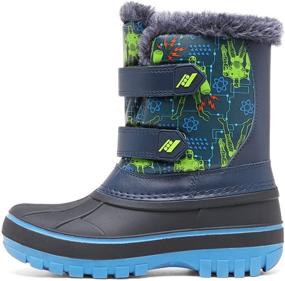 img 3 attached to 👞 DREAM PAIRS Little Ducko Winter Boys' Boots: Ultimate Style and Comfort for Young Explorers